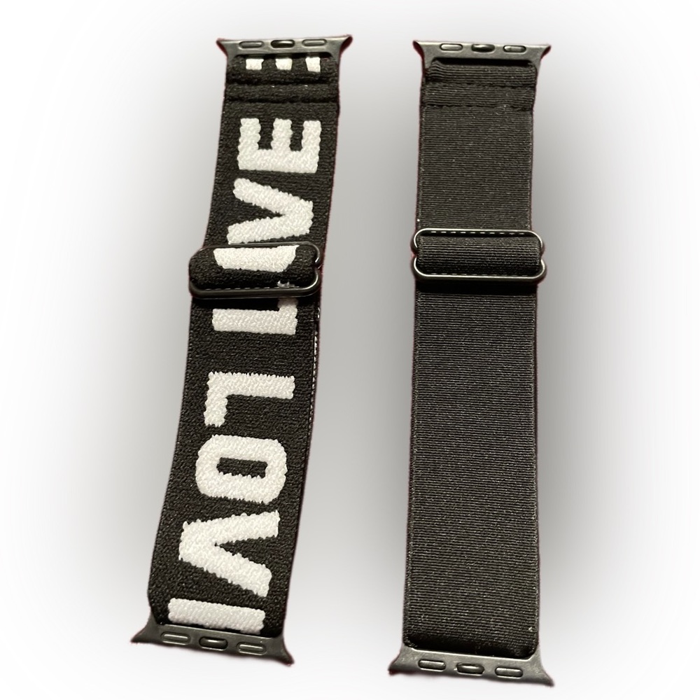 2 Stretchy Adjustable Apple Watch Bands